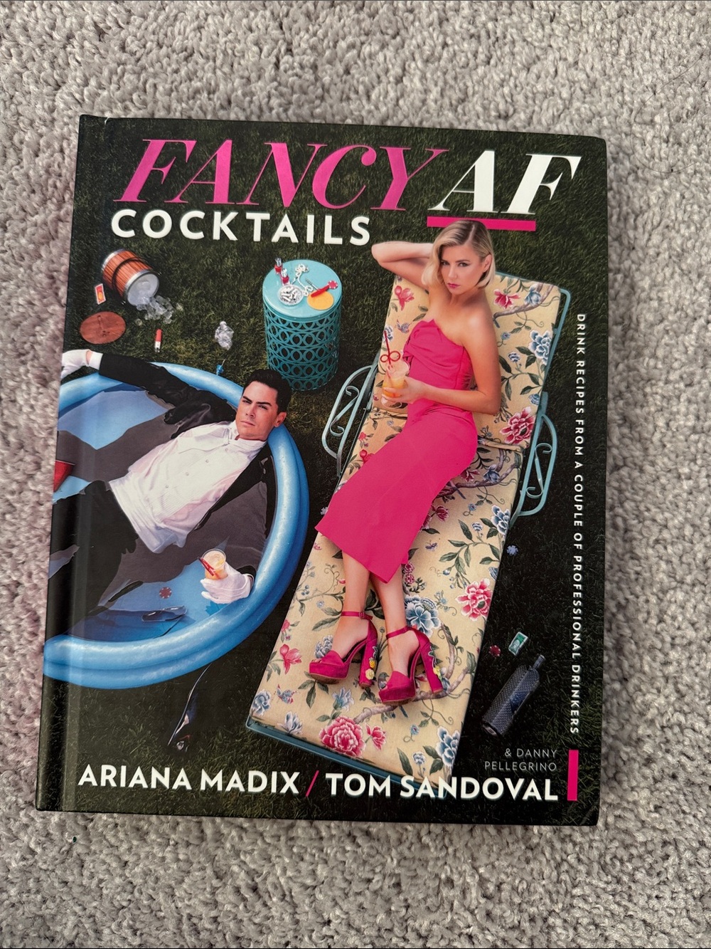 Fancy AF cocktails coffee table book